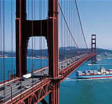 Golden Gate Bridge. Coatings for the protection of bridges
